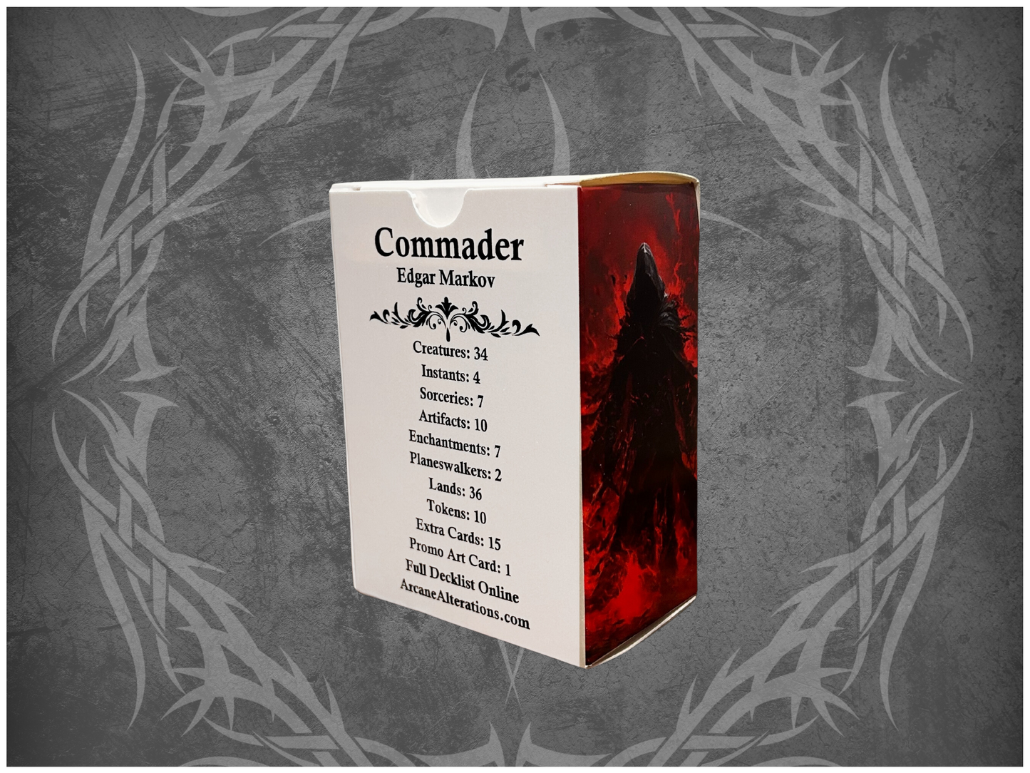 Edgar Markov Vampire Tribal Commander Deck Fully Customized