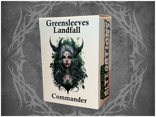 Greensleeves, Maro-Sorcerer Landfall Commander Deck Fully Customized