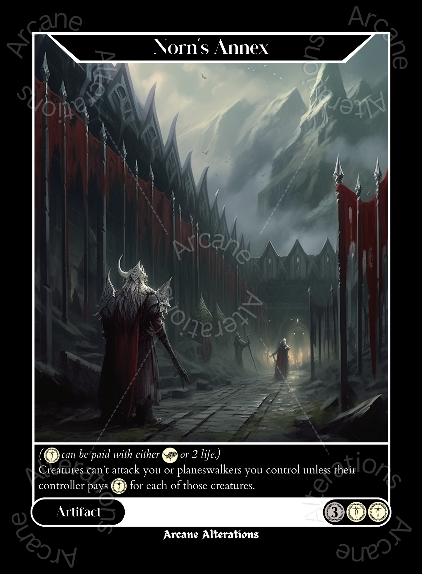 Norn's Annex - High Quality Altered Art Custom Proxy Cards