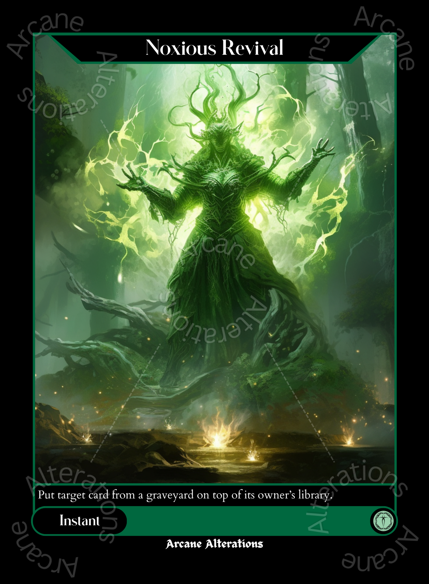 Noxious Revival - High Quality Altered Art Custom Proxy Cards