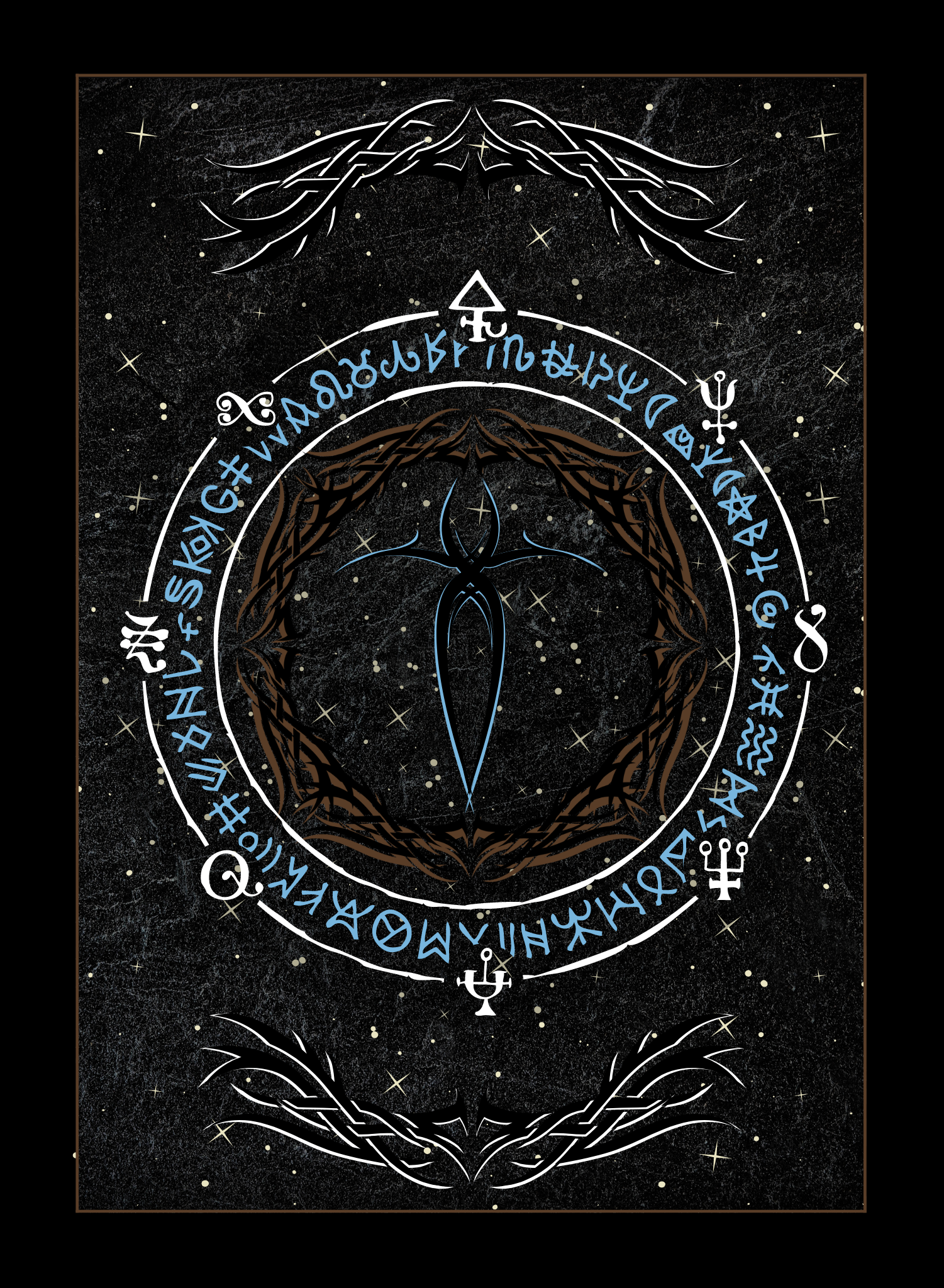 Maha, Its Feathers Night - High Quality Altered Art Custom Proxy Card Maha, Its Feathers Night - High Quality Altered Art Custom Proxy Card