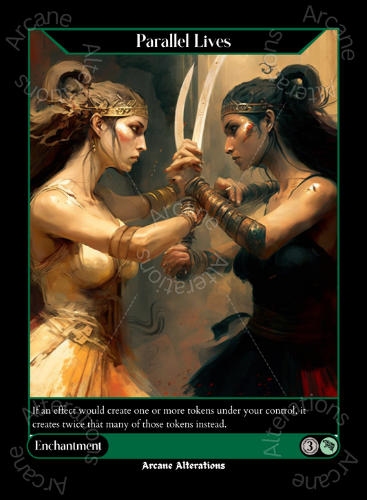 Parallel Lives - High Quality Altered Art Custom Proxy Cards