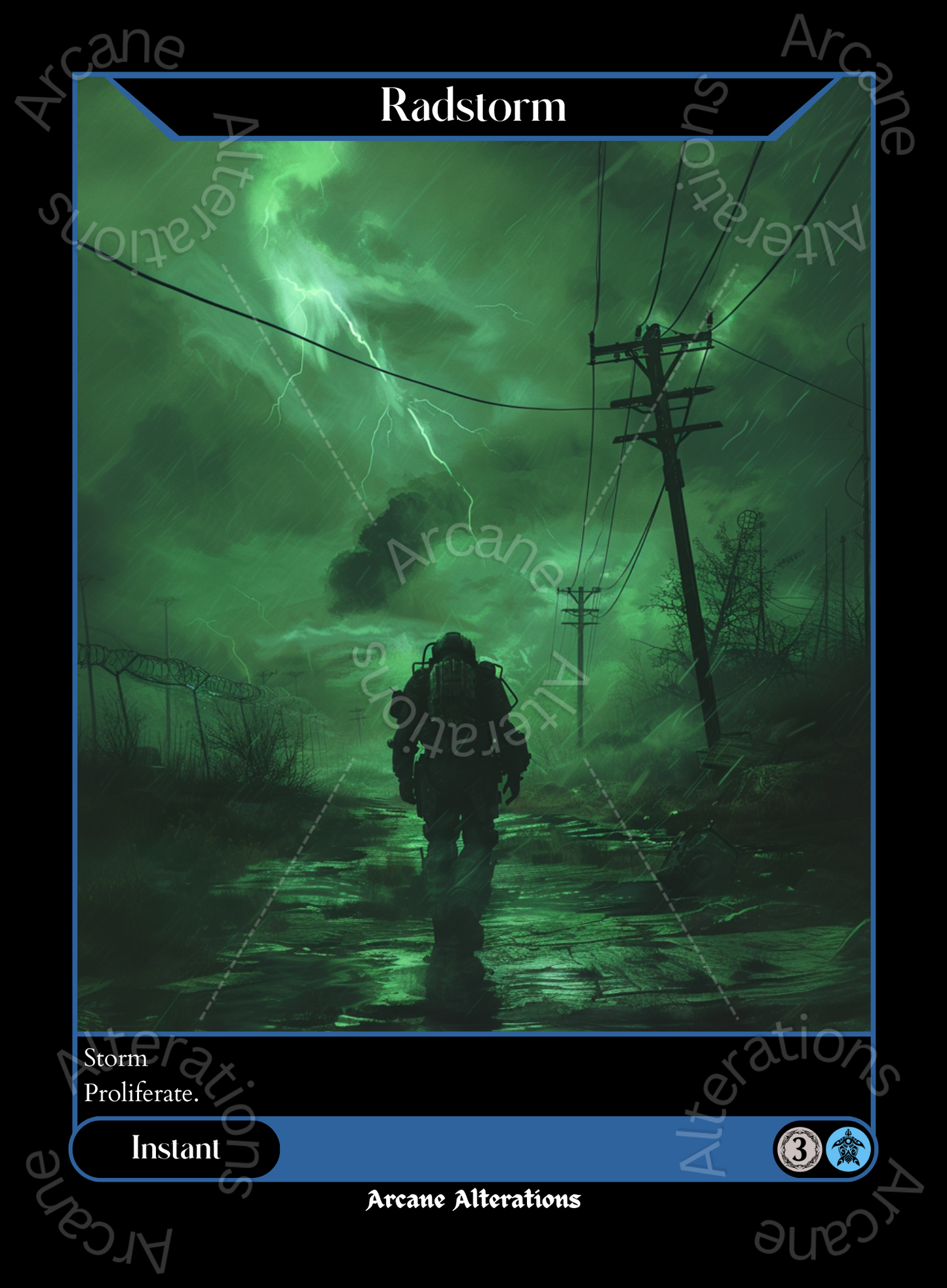 Radstorm - High Quality Altered Art Custom Proxy Cards