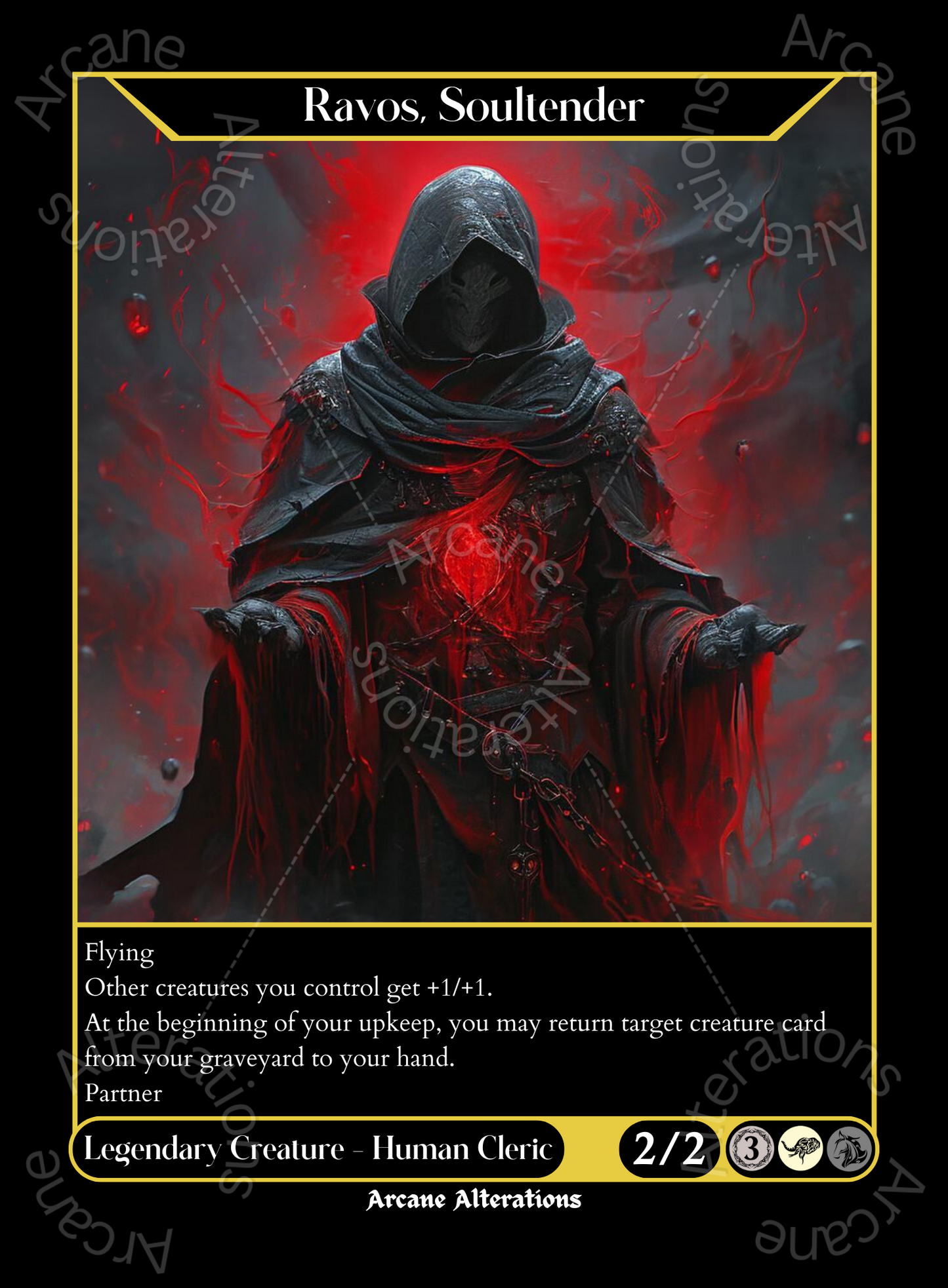 Ravos Soultender - High Quality Altered Art Custom Proxy Cards