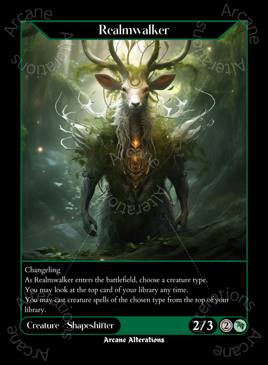 Realmwalker - High Quality Altered Art Custom Proxy Cards