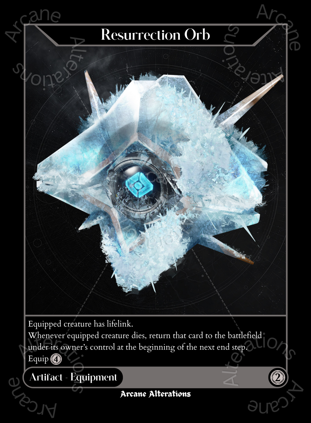 Cardorb Ghost Resurrection Orb Ghost Destiny Crossover Single - High Quality Altered ...