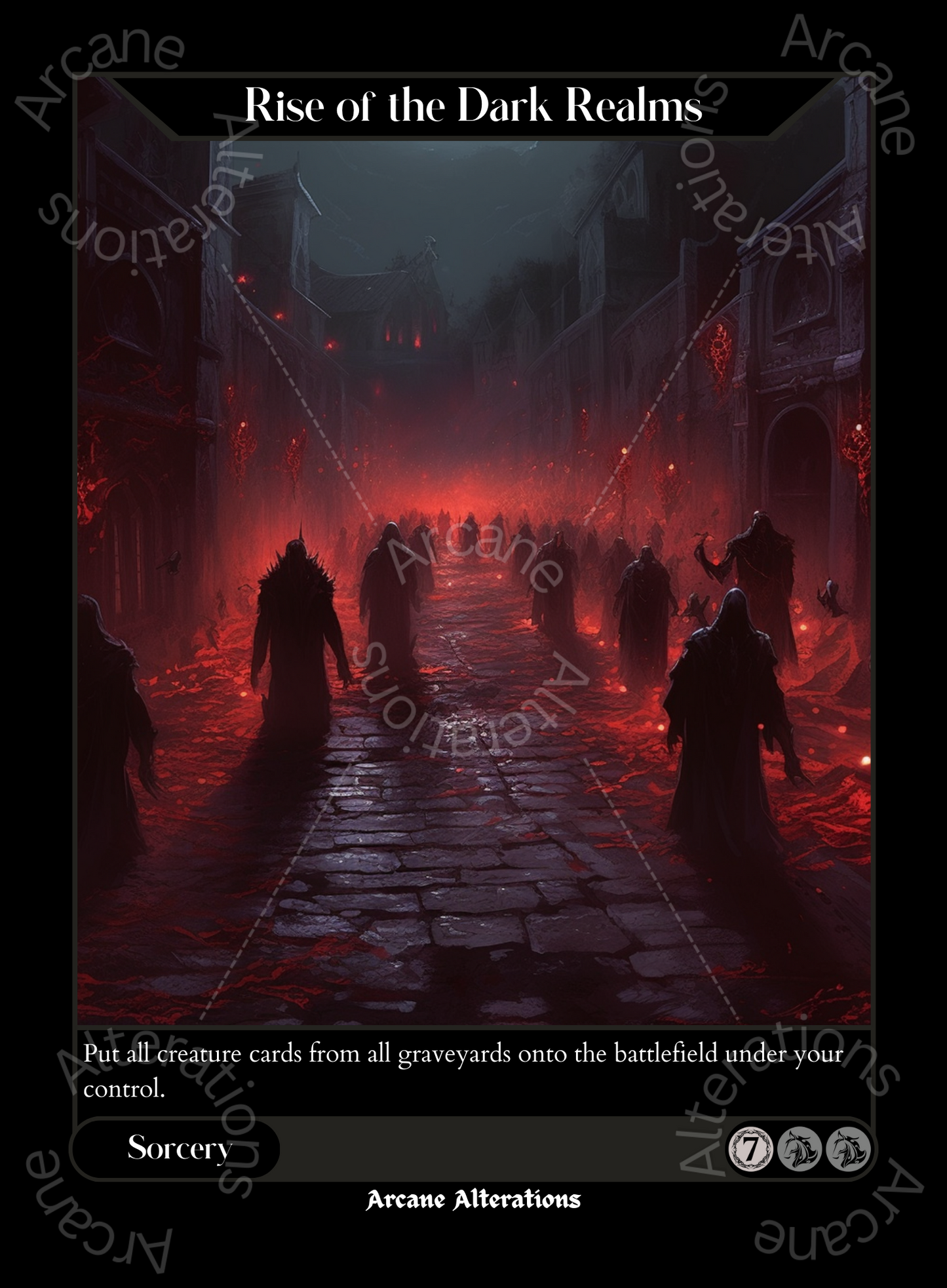 Rise of the Dark Realms - High Quality Altered Art Custom Proxy Cards