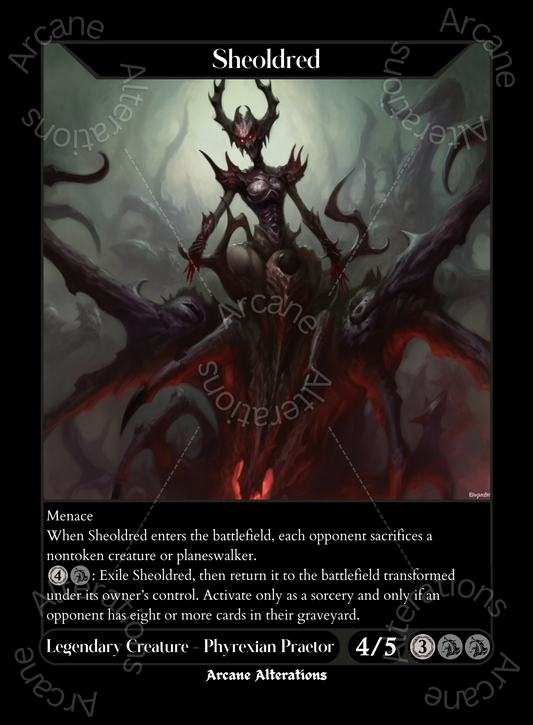 Sheoldred - High Quality Altered Art Custom Proxy Cards