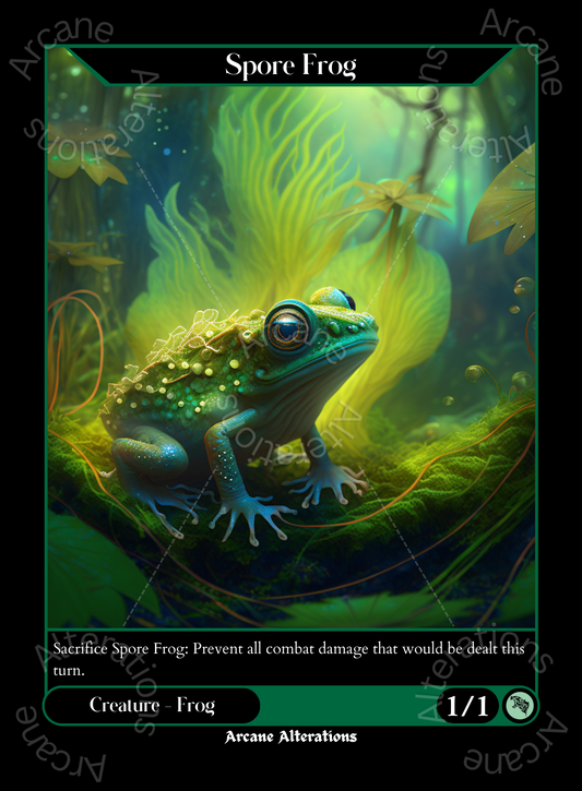 Spore Frog - High Quality Altered Art Custom Proxy Cards