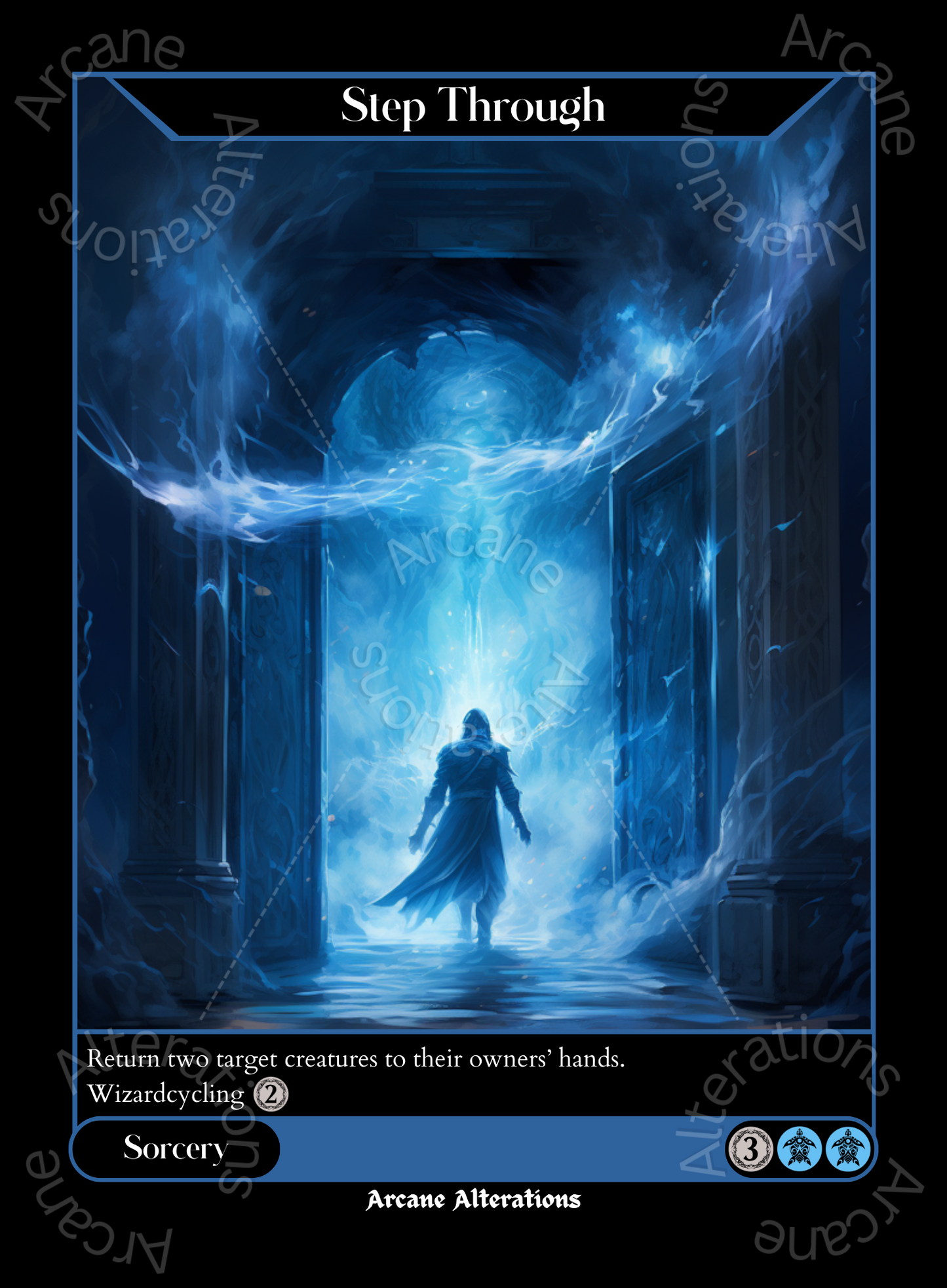 Step Through - High Quality Altered Art Custom Proxy Cards