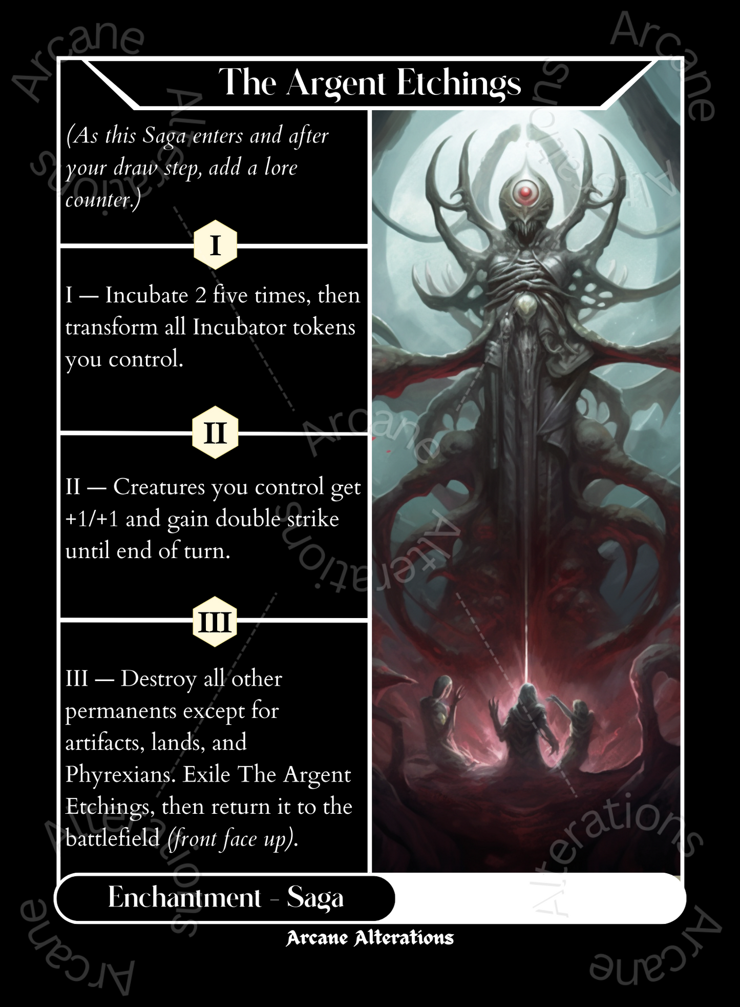 Elesh Norn - High Quality Altered Art Custom Proxy Cards