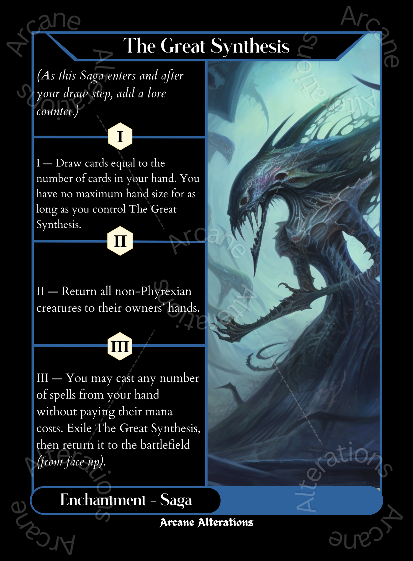 Jin-Gitaxias - High Quality Altered Art Custom Proxy Cards