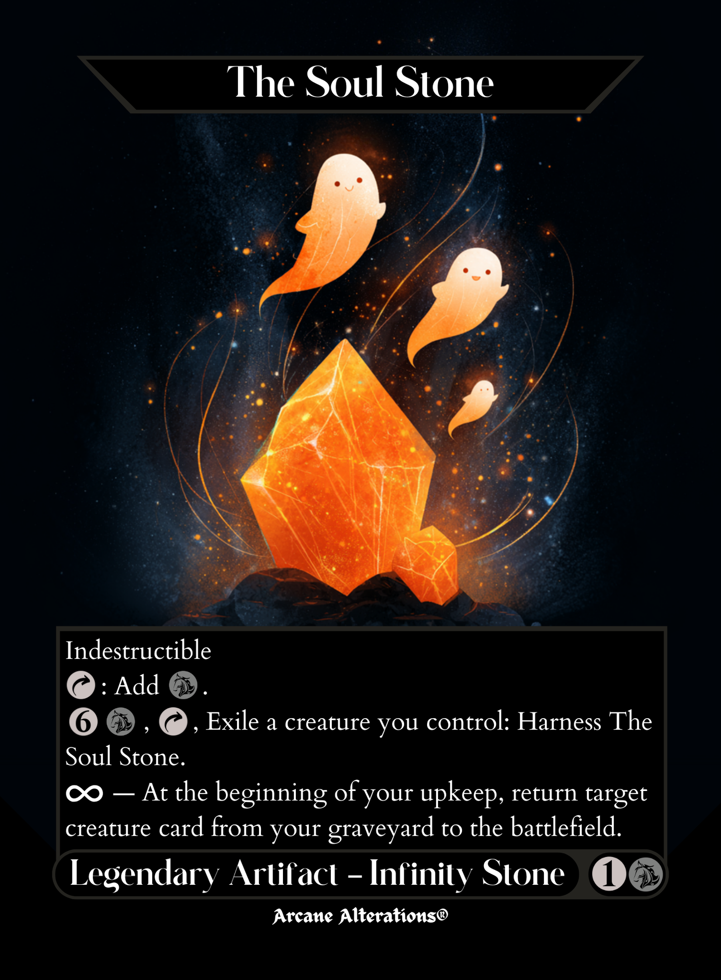 The Soul Stone - Full Art Altered Art Custom Proxy Cards