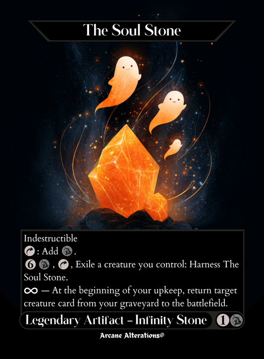 The Soul Stone - Full Art Altered Art Custom Proxy Cards