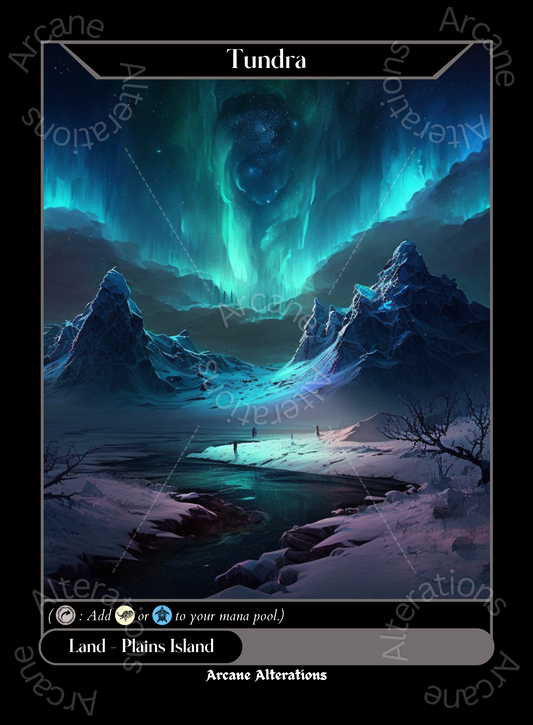 Tundra - High Quality Altered Art Custom Proxy Cards