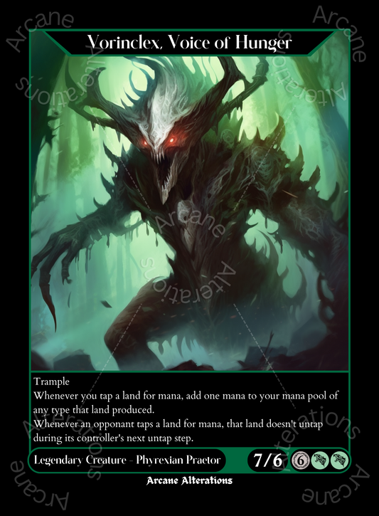 Vorinclex, Voice of Hunger - High Quality Altered Art Custom Proxy Cards