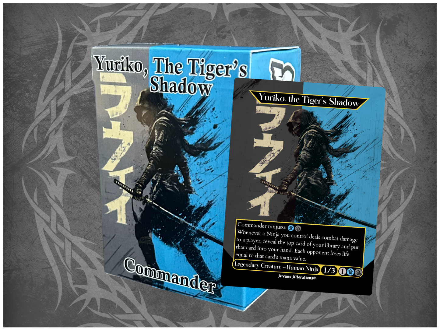 Yuriko, the Tiger's Shadow Commander Deck Fully Customized
