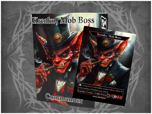 Krenko, Mob Boss Commander Deck Fully Customized