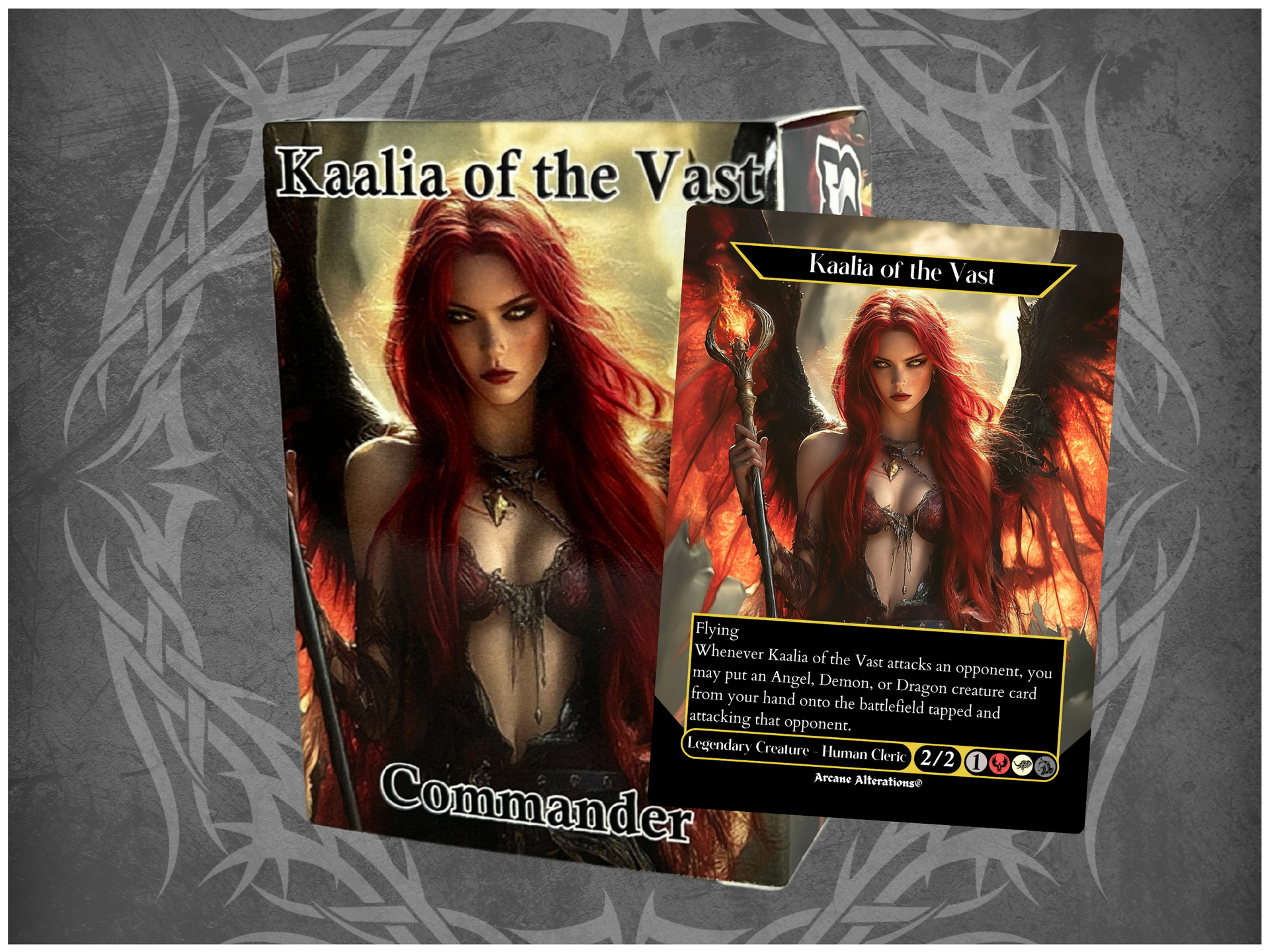 kaalia of the vast mtg commander deck Kaalia of the Vast Commander Deck Fully Customized