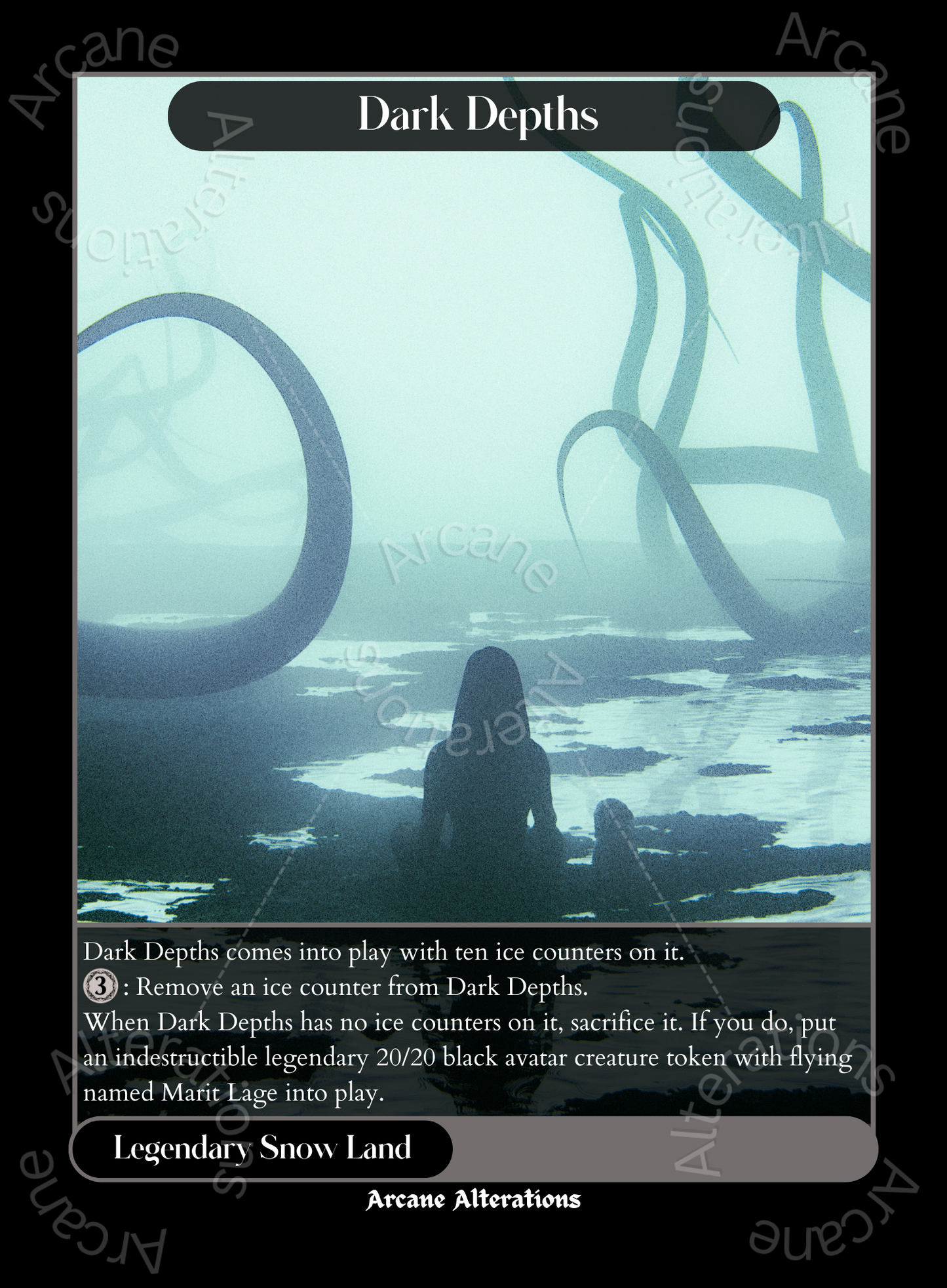 Dark Depths - High Quality Altered Art Custom Proxy Cards