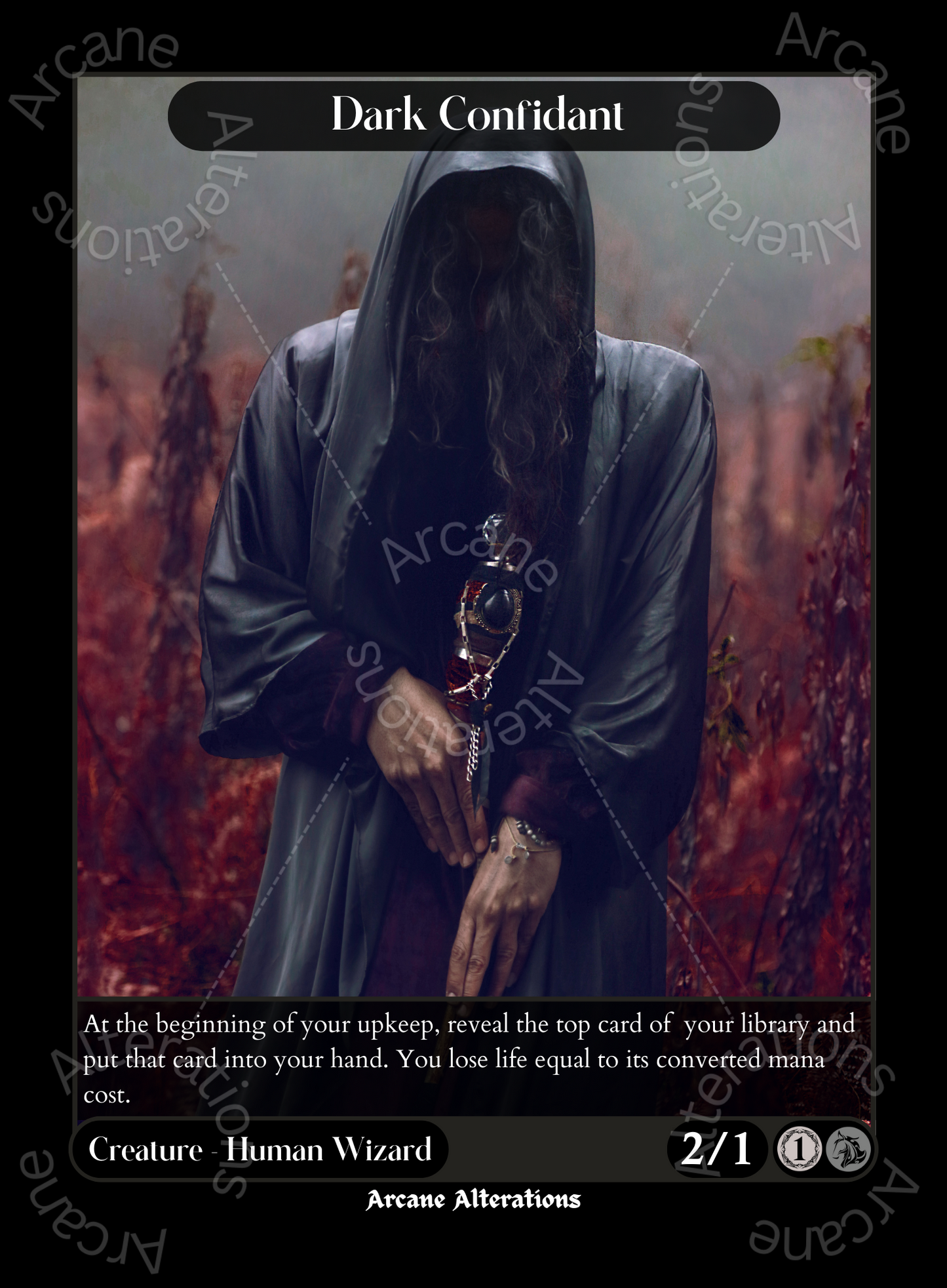 Dark Confidant - High Quality Altered Art Custom Proxy Cards