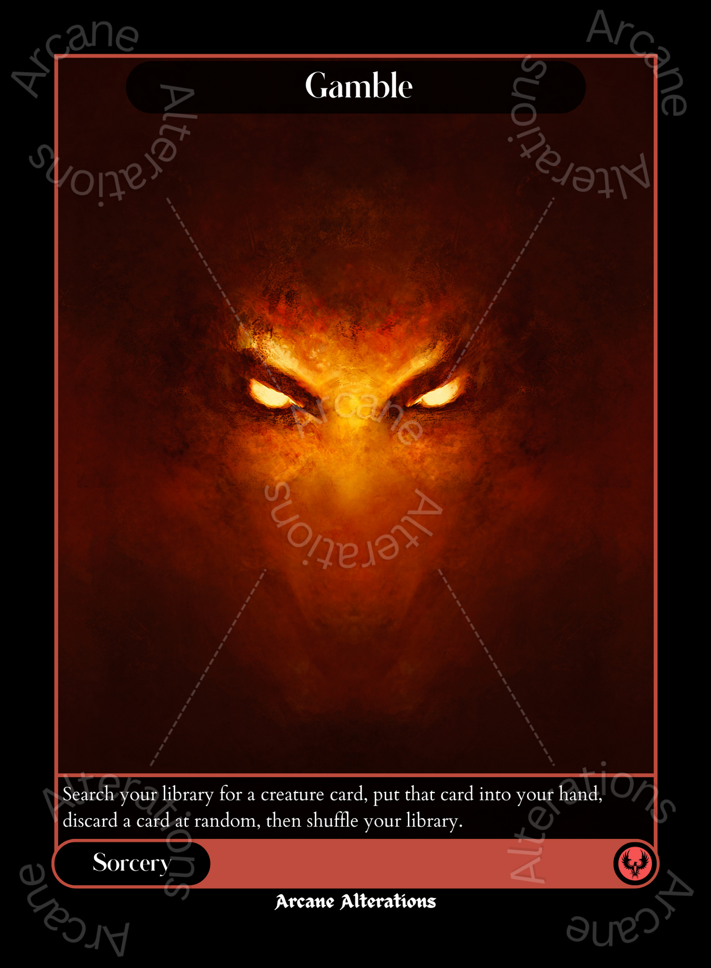 Gamble - High Quality Altered Art Custom Proxy Cards