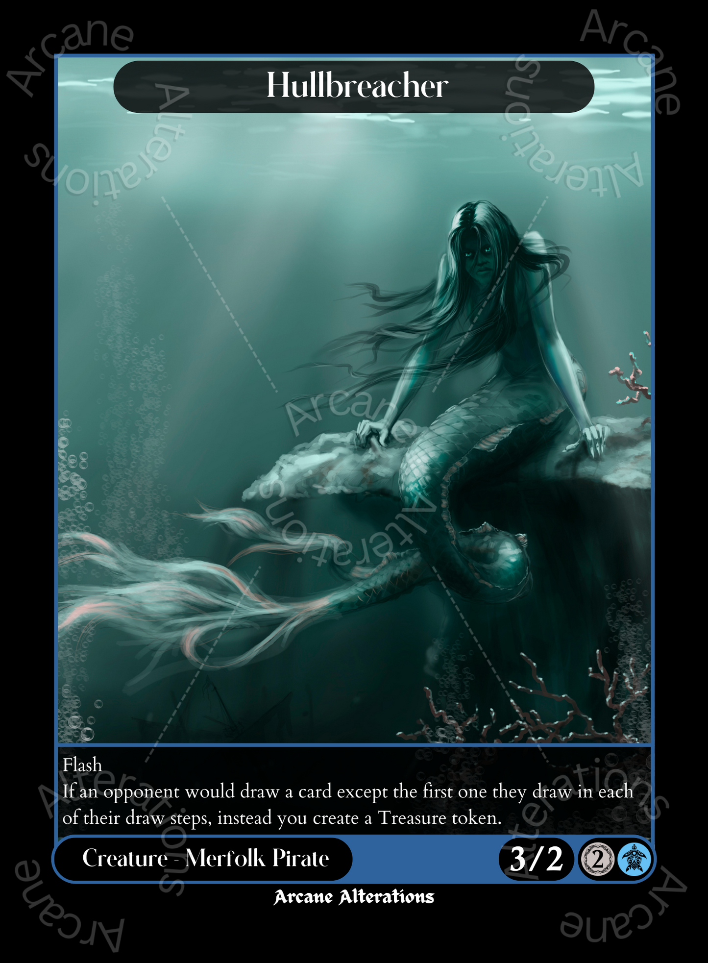 Hullbreacher - High Quality Altered Art Custom Proxy Cards