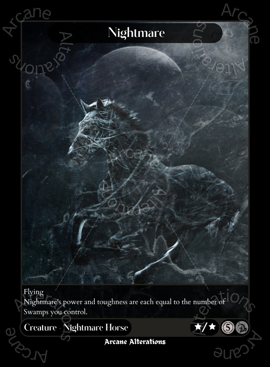 Nightmare - High Quality Altered Art Custom Proxy Cards