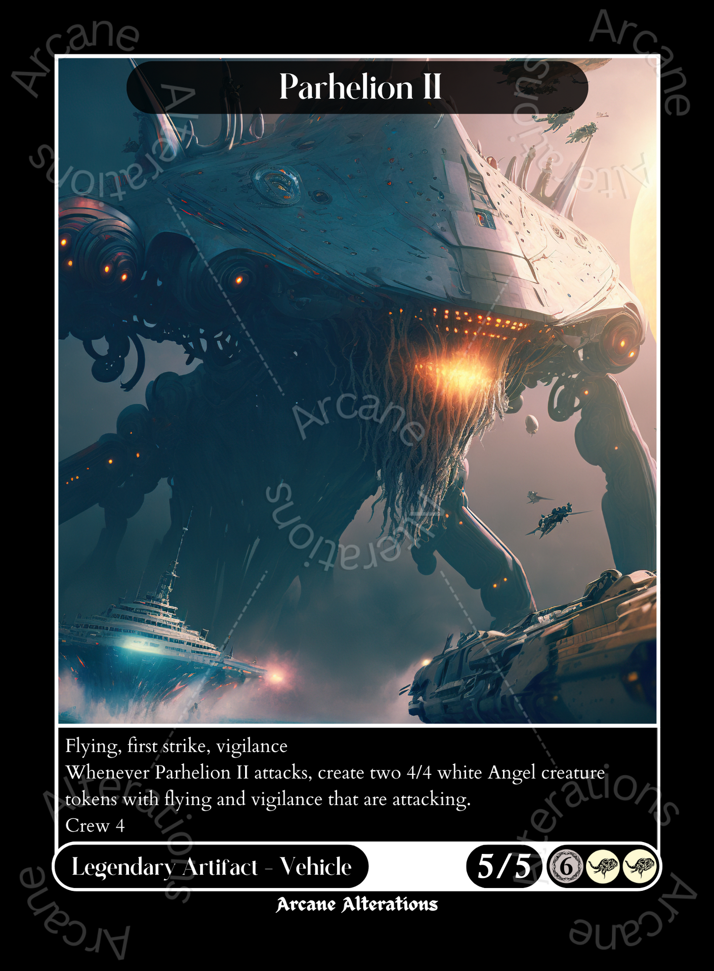 Parhelion II - High Quality Altered Art Custom Proxy Cards