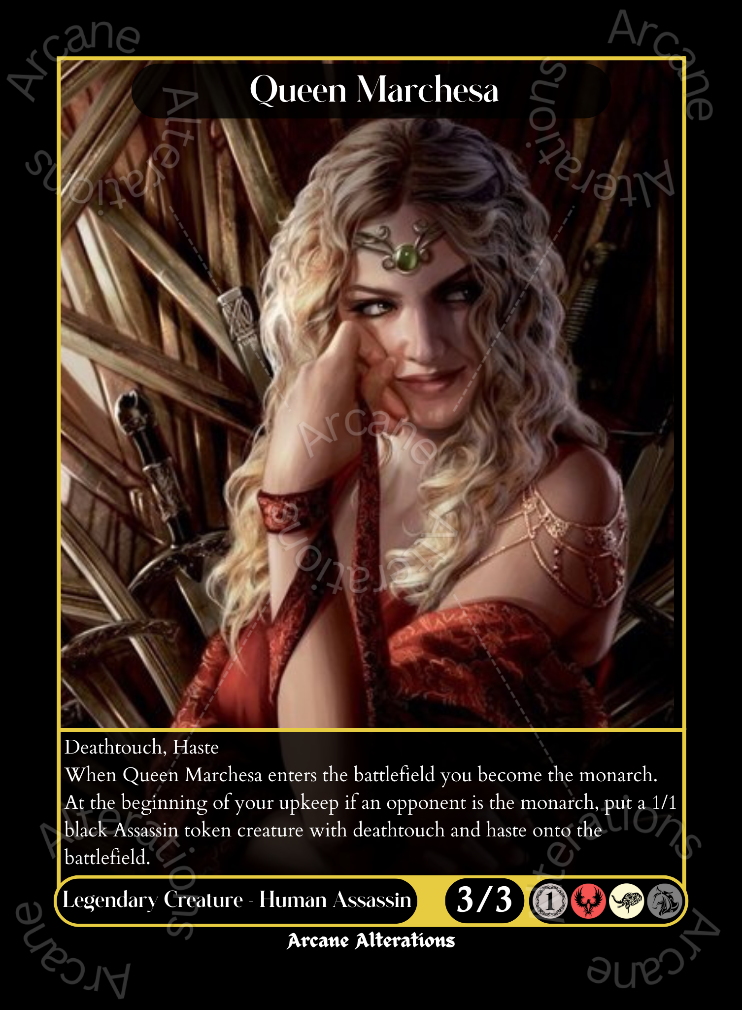 Queen Marchesa Cersei Lannister Game of Thrones Crossover Single