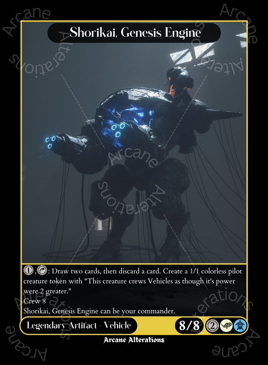 Shorikai, Genesis Engine D.Va Overwatch Crossover Single - High Quality Altered Art Custom Proxy Cards