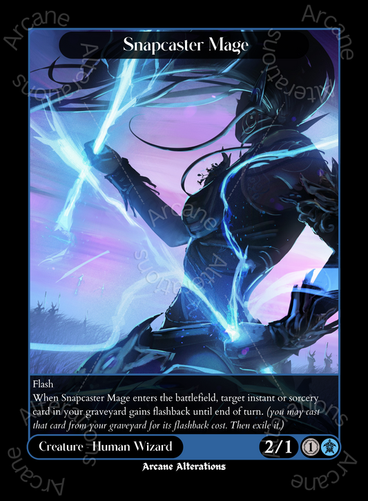 Snapcaster Mage - High Quality Altered Art Custom Proxy Cards