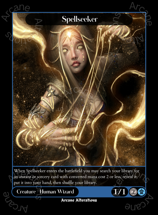 Spellseeker - High Quality Altered Art Custom Proxy Cards