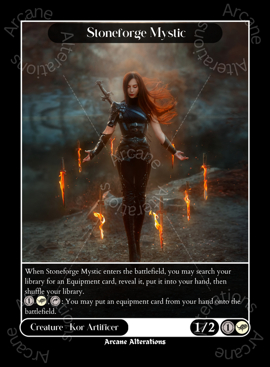 Stoneforge Mystic - High Quality Altered Art Custom Proxy Cards