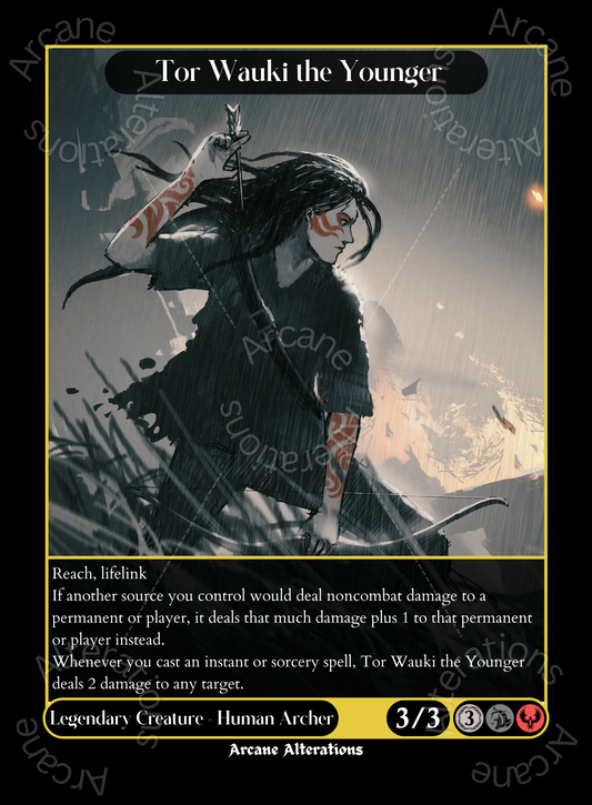 Tor Wauki the Younger - High Quality Altered Art Custom Proxy Cards