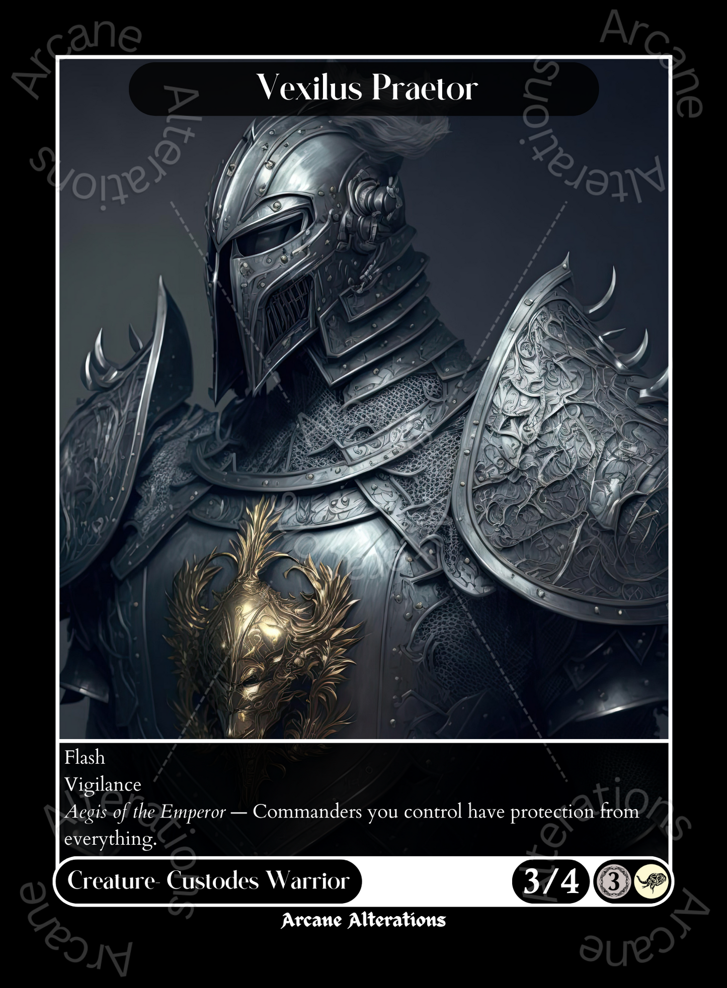 Vexilus Praetor - High Quality Altered Art Custom Proxy Cards