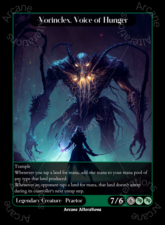 Vorinclex, Voice of Hunger - High Quality Altered Art Custom Proxy Cards